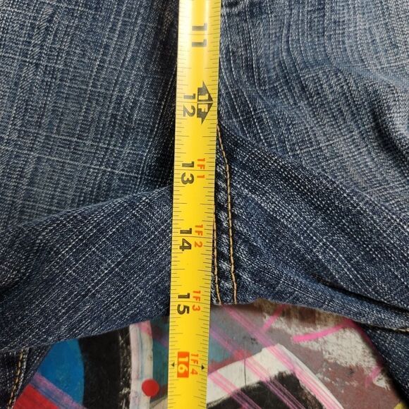 Eminem Slim Shady vintage baggy denim shorts - size 38 - Picture 5 of 10